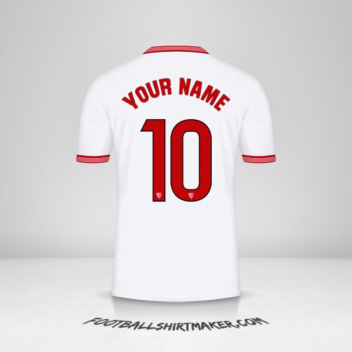Sevilla FC 2023/2024 shirt number 10 your name