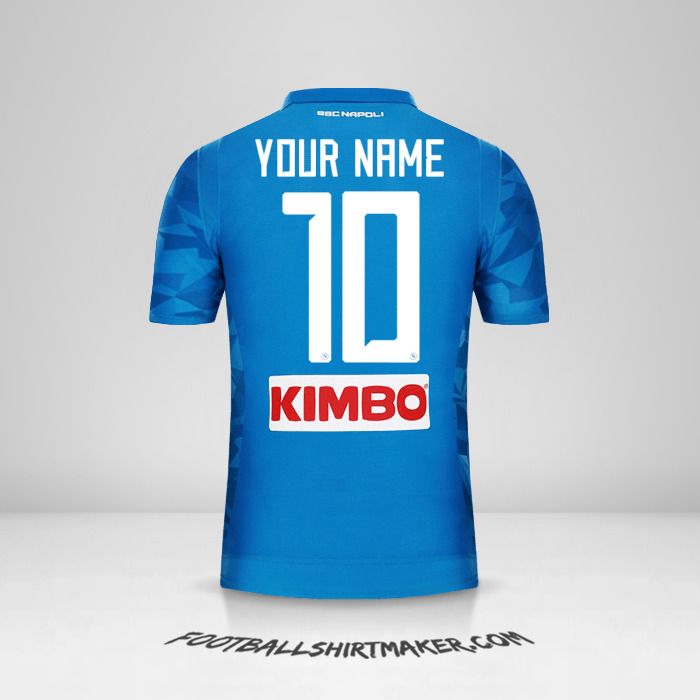 SSC Napoli 2018/19 shirt number 10 your name