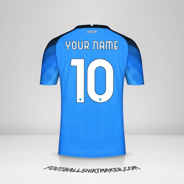 SSC Napoli 2022/2023 shirt number 10 your name