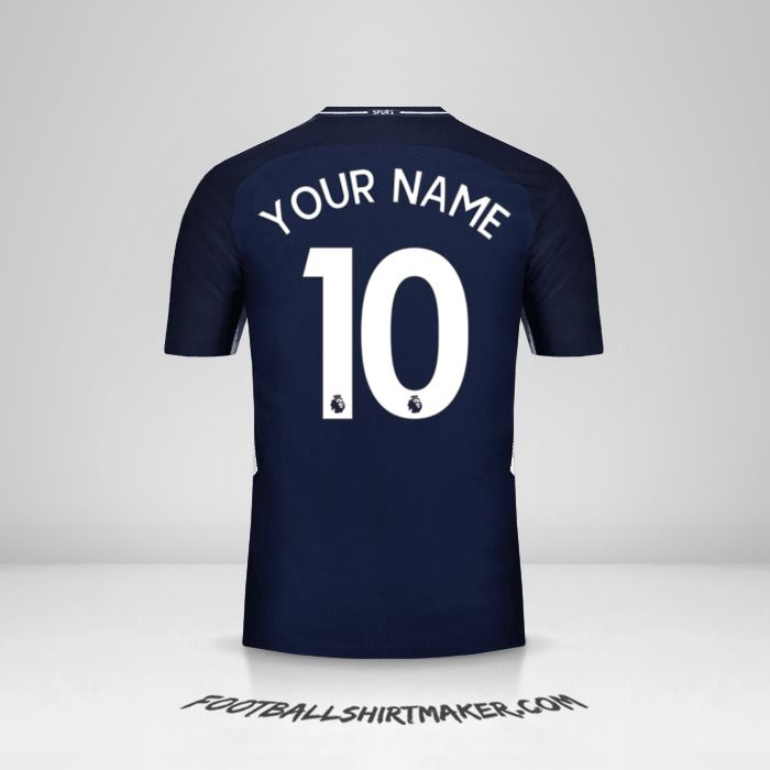 Tottenham Hotspur 2017/18 II shirt number 10 your name