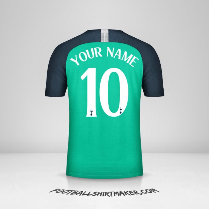 Tottenham Hotspur 2018/19 Cup III shirt number 10 your name