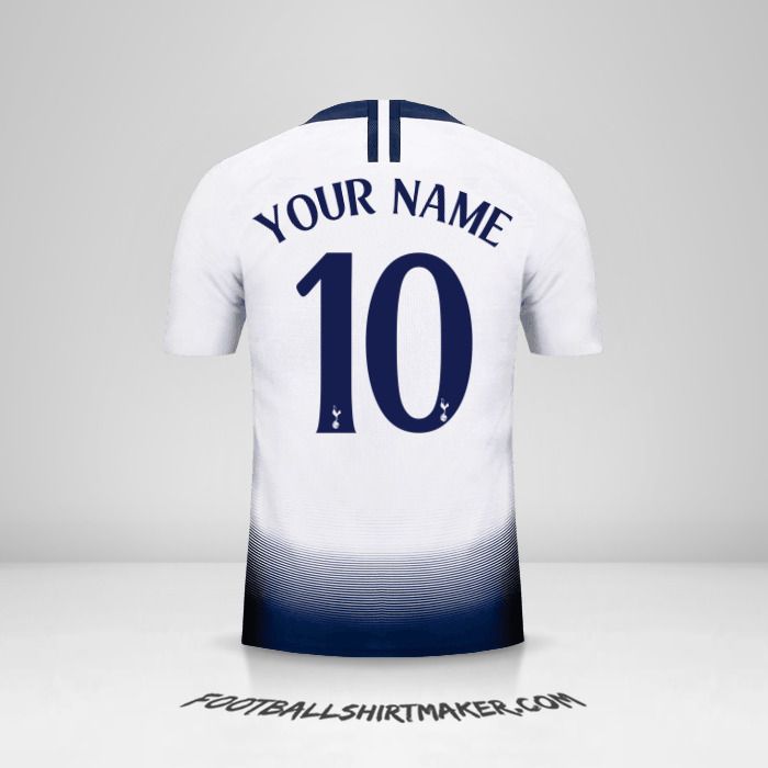 Tottenham Hotspur 2018/19 Cup shirt number 10 your name