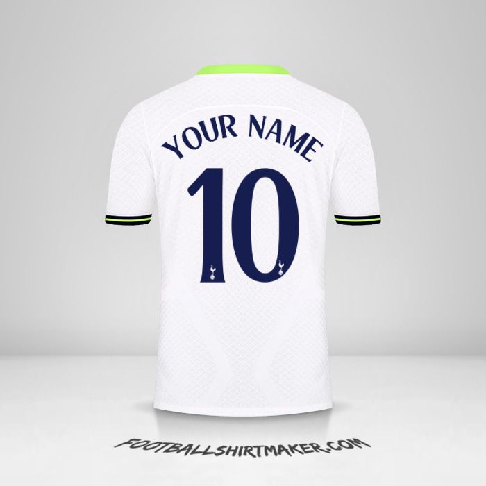 Tottenham Hotspur 2022/2023 Cup shirt number 10 your name