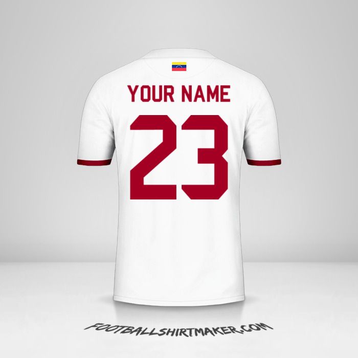 Venezuela 2019/2021 II shirt number 23 your name
