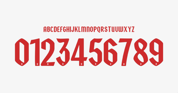 Tipografia As Monaco Jersey 2025 2026 Cup Nombres Letras Numeros Dorsales Fuente Preview 01 4925