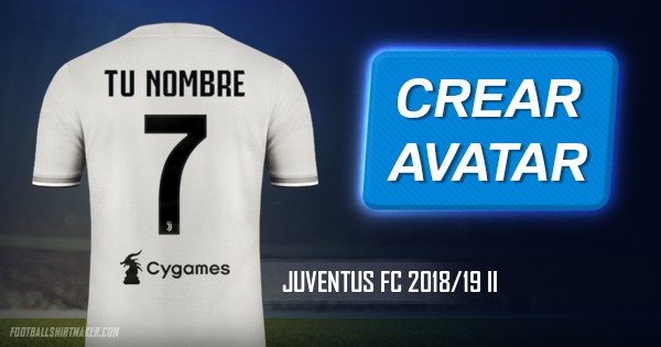 Crear jersey Juventus FC 2018/19 II con tu Nombre y Número