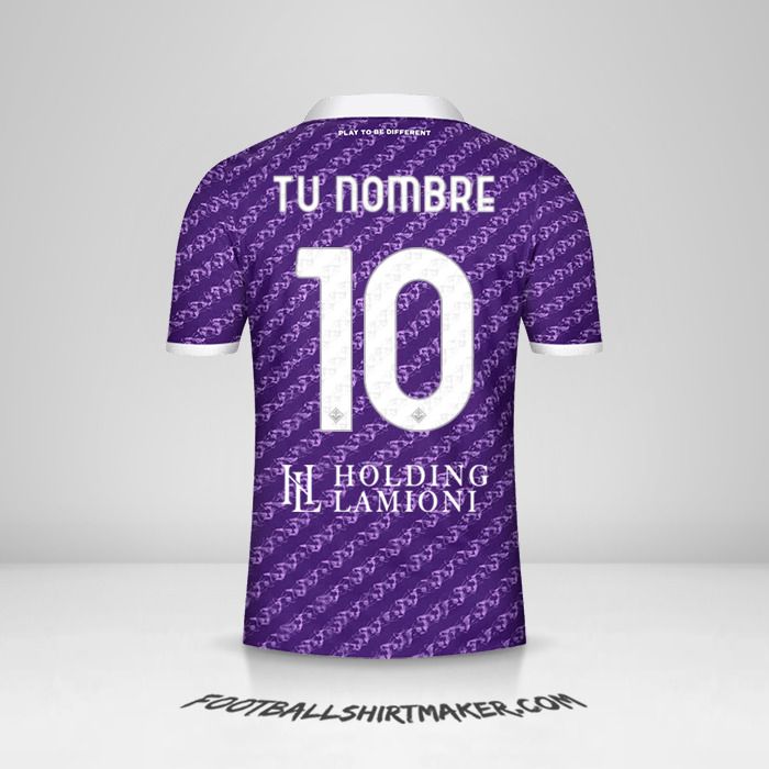 Jersey Fiorentina 2023/2024 número 10 tu nombre