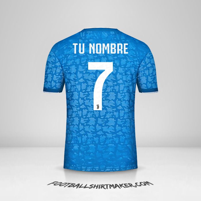 Jersey Juventus FC 2019/20 III número 7 tu nombre