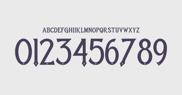 Tipografia Manchester United Jersey 2025 2026 Cup II Nombres Letras Numeros Dorsales Fuente Preview 02 4883
