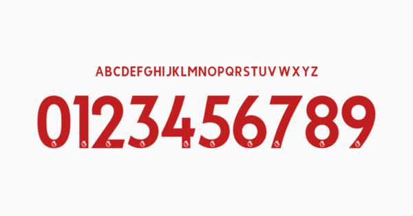 Tipografia Newcastle United Fc Jersey 2021 2022 Nombres Letras Numeros Dorsales Fuente Preview 00 4206