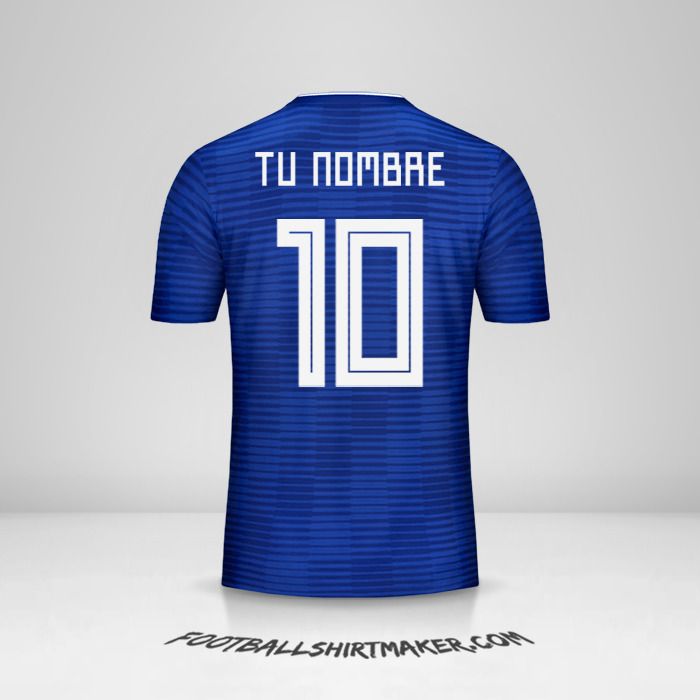 Jersey Paraguay Copa América 2019 II número 10 tu nombre