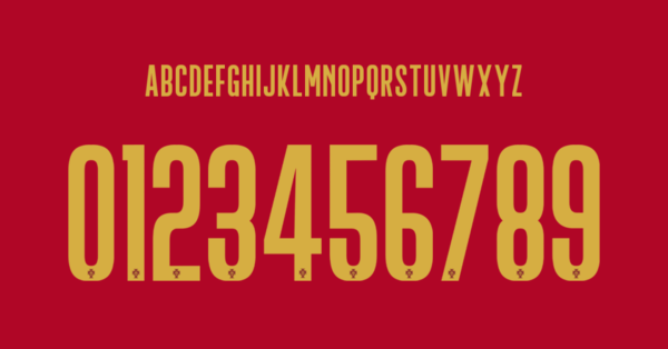 Tipografia Portugal Jersey 2022 Nombres Letras Numeros Dorsales Fuente Preview 03 4384
