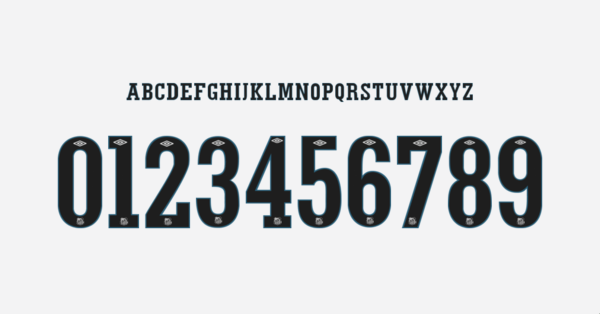 Tipografia Santos Fc Jersey Libertadores 2020 Nombres Letras Numeros Dorsales Fuente Preview 00 4001