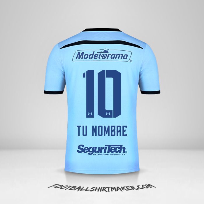 Jersey Toluca FC 2019/20 III número 10 tu nombre