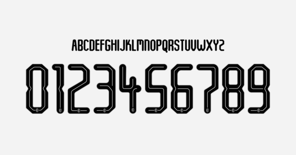 Tipografia Ac Milan Camiseta 2024 2025 Cup II Nombres Letras Numeros Dorsales Fuente Preview 01 4769