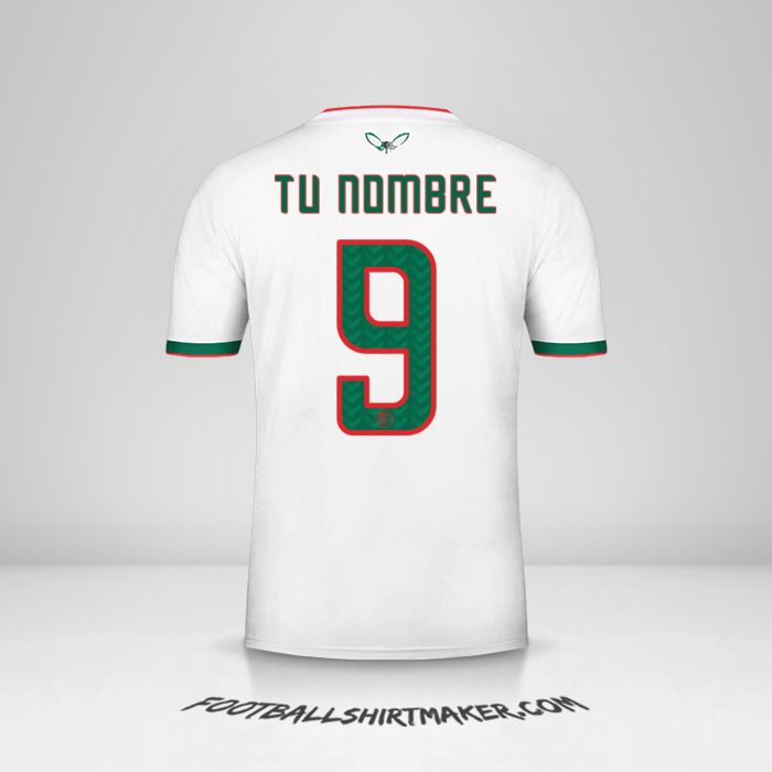 Camiseta Argelia 2019 número 9 tu nombre