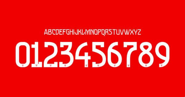Tipografia Athletic Club Camiseta 2024 2025 Cup Nombres Letras Numeros Dorsales Fuente Preview 01 4765