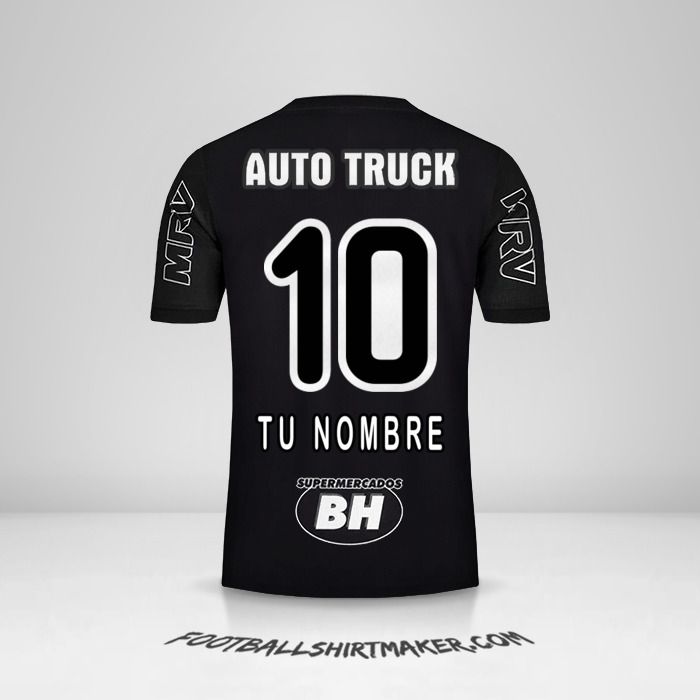 Camiseta Atletico Mineiro 2019 III número 10 tu nombre