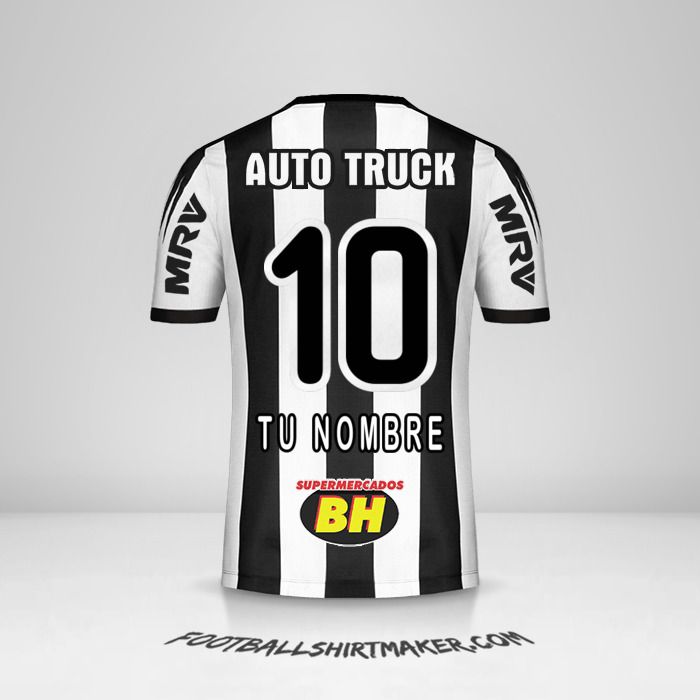Camiseta Atletico Mineiro 2019 número 10 tu nombre