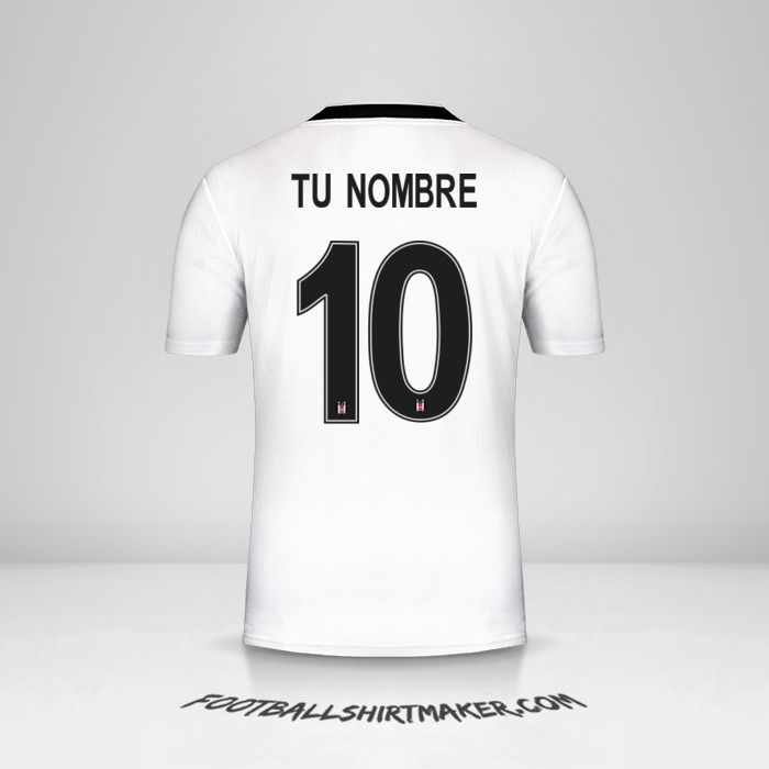 Camiseta Besiktas JK 2019/20 Cup número 10 tu nombre