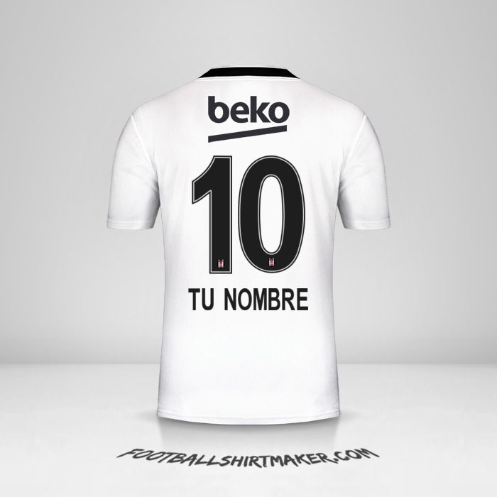 Camiseta Besiktas JK 2019/20 número 10 tu nombre
