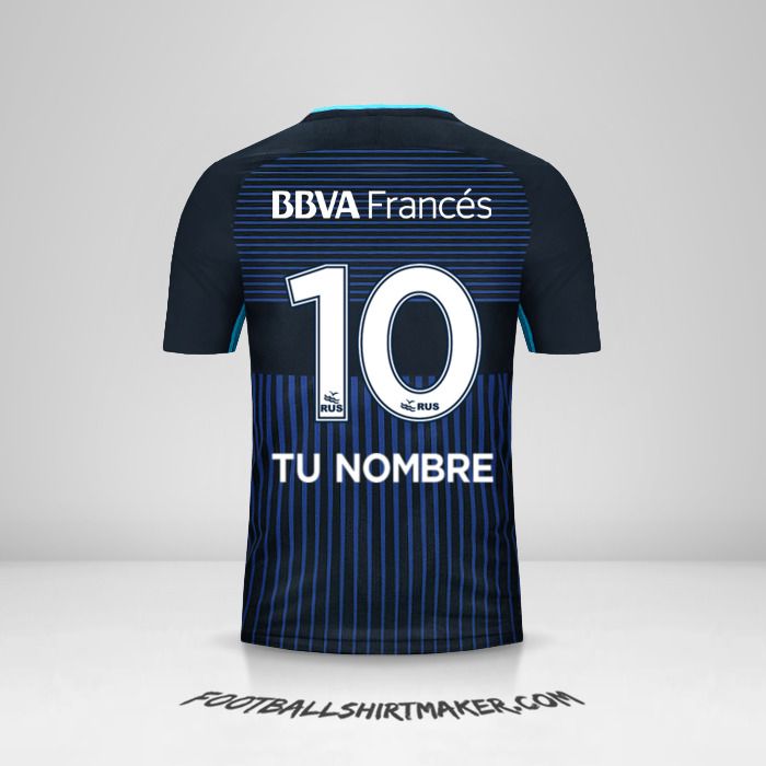 Camiseta Boca Juniors 2017/18 III número 10 tu nombre