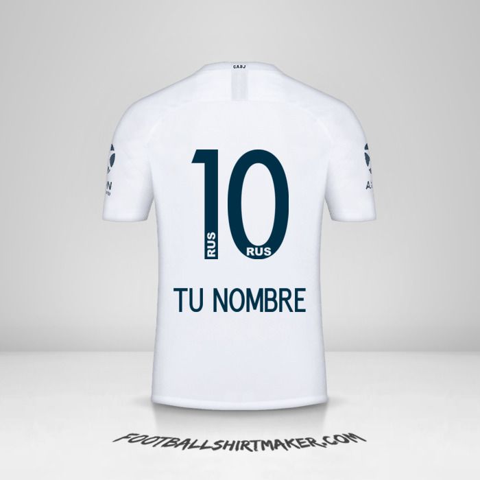 Camiseta Boca Juniors 2018/19 II número 10 tu nombre