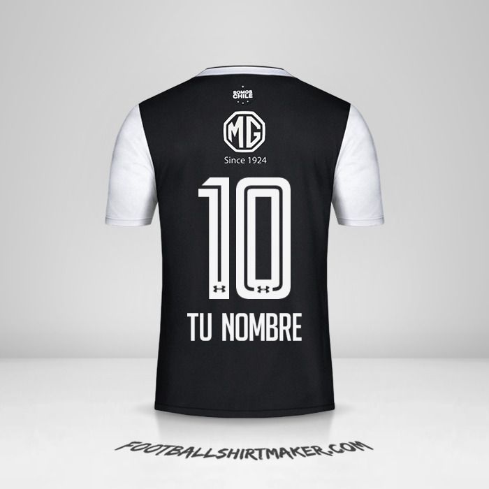 Camiseta Colo Colo 2018 II número 10 tu nombre