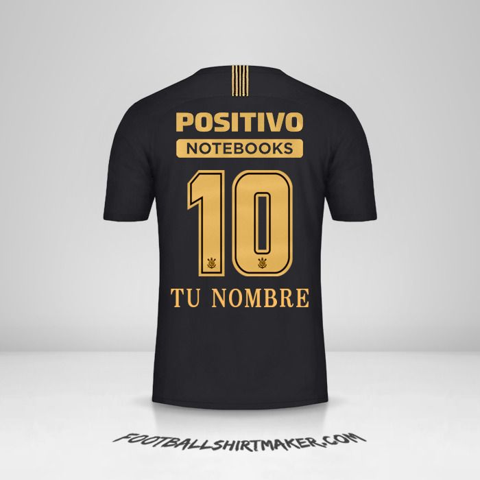 Camiseta Corinthians 2018/19 Ayrton Senna número 10 tu nombre