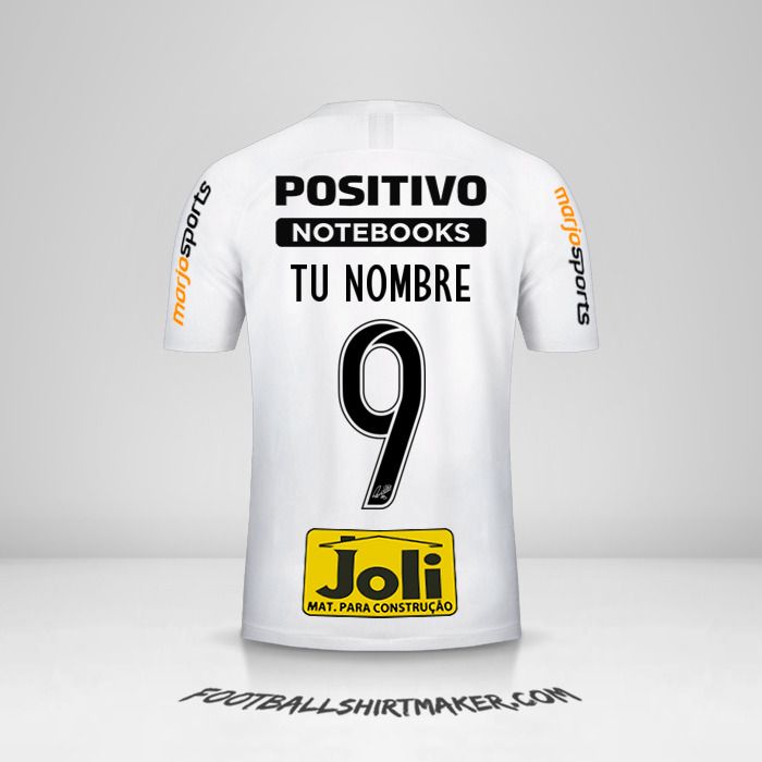 Camiseta Corinthians 2019/20 número 9 tu nombre