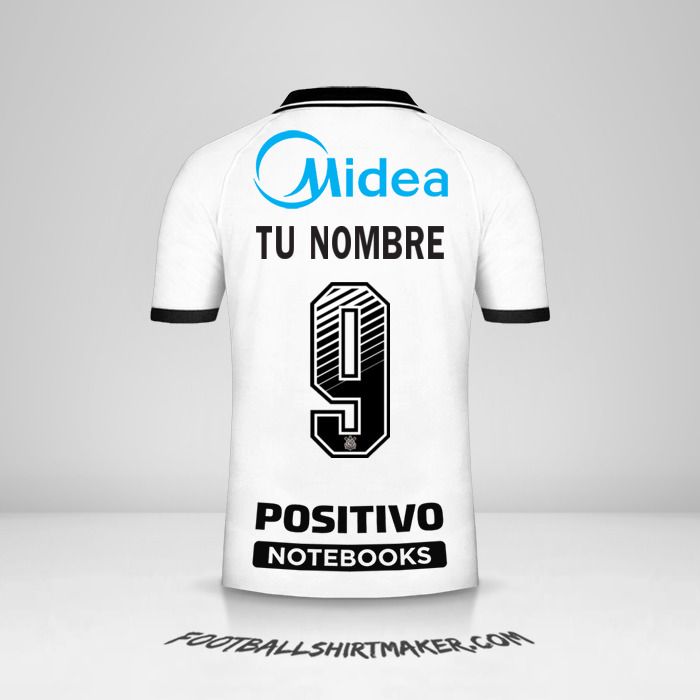 Camiseta Corinthians 2020/21 número 9 tu nombre