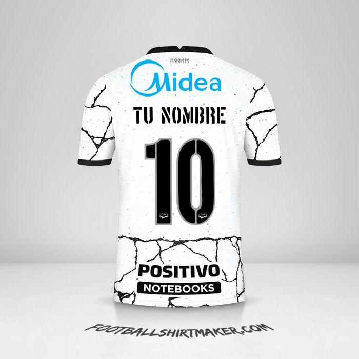 Camiseta Corinthians 2021/2022 número 10 tu nombre