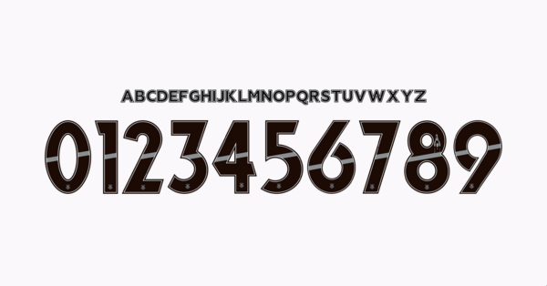 Tipografia Corinthians Camiseta 2025 2026 Nombres Letras Numeros Dorsales Fuente Preview 03 4811