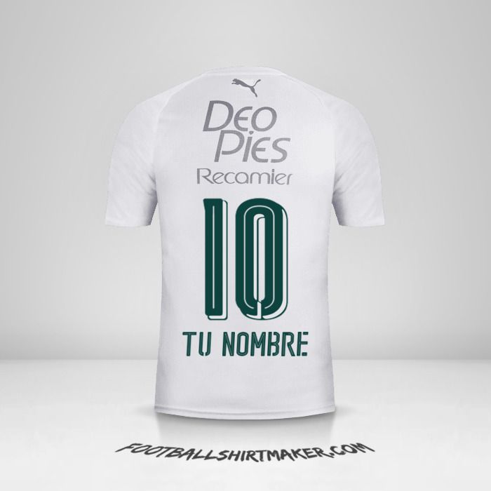 Camiseta Deportivo Cali 2018 II número 10 tu nombre