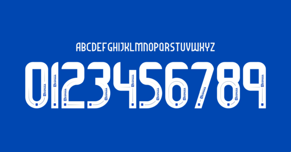 Tipografia Emelec Camiseta 2025 Nombres Letras Numeros Dorsales Fuente Preview 00 4802
