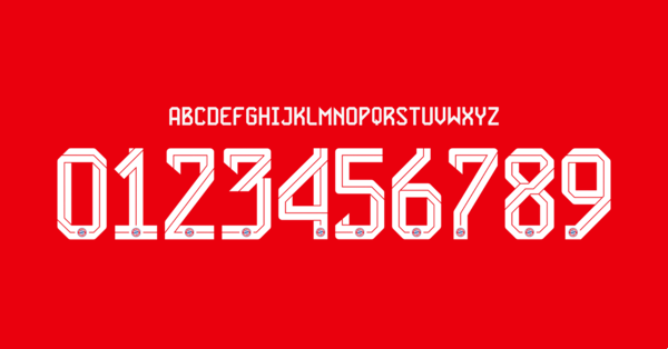 Tipografia Fc Bayern Munchen Camiseta 2025 2026 Nombres Letras Numeros Dorsales Fuente Preview 01 4820