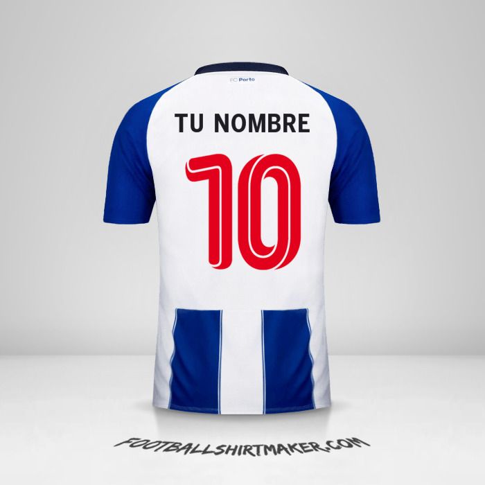 Camiseta FC Porto 2018/19 UCL número 10 tu nombre