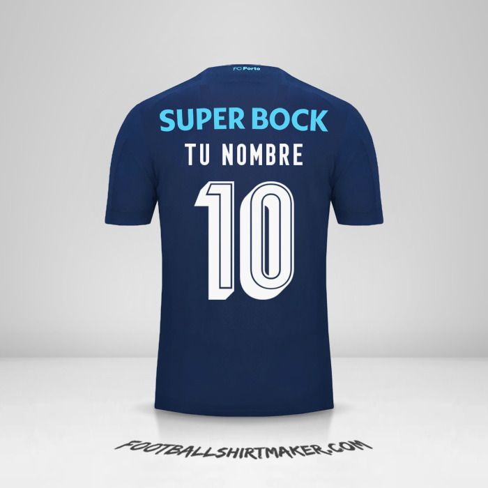 Camiseta FC Porto 2019/20 Cup III número 10 tu nombre
