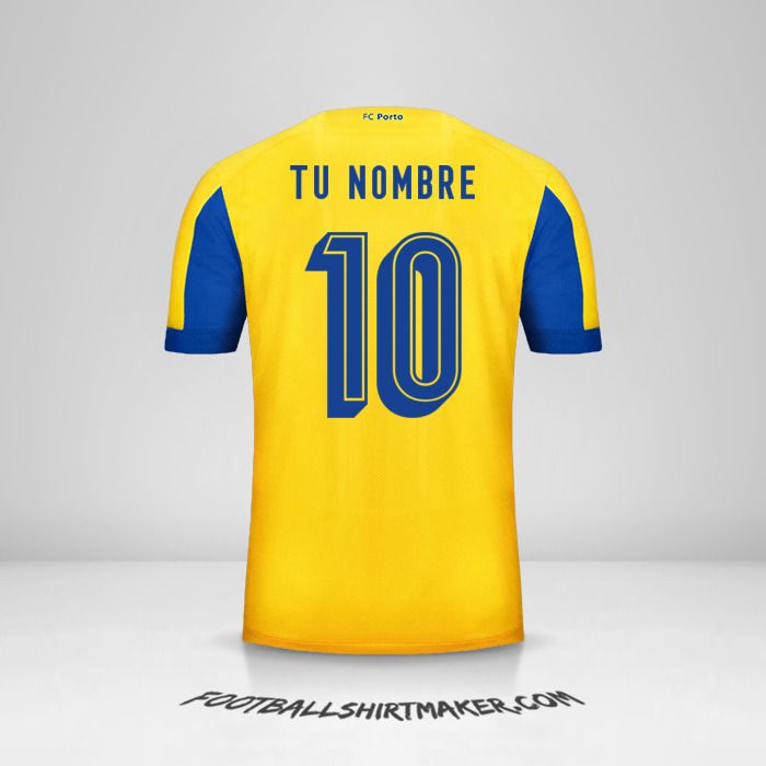Camiseta FC Porto 2019/20 UCL II número 10 tu nombre
