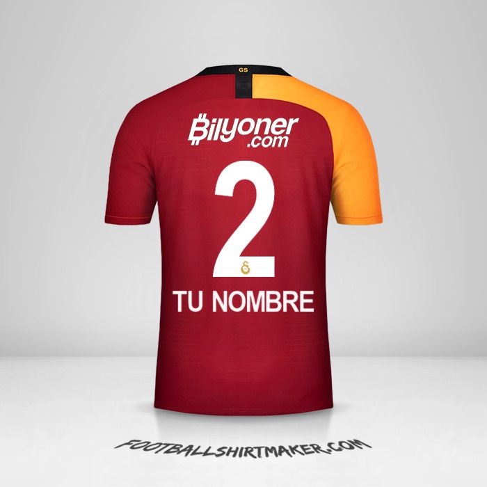 camiseta del galatasaray 2019