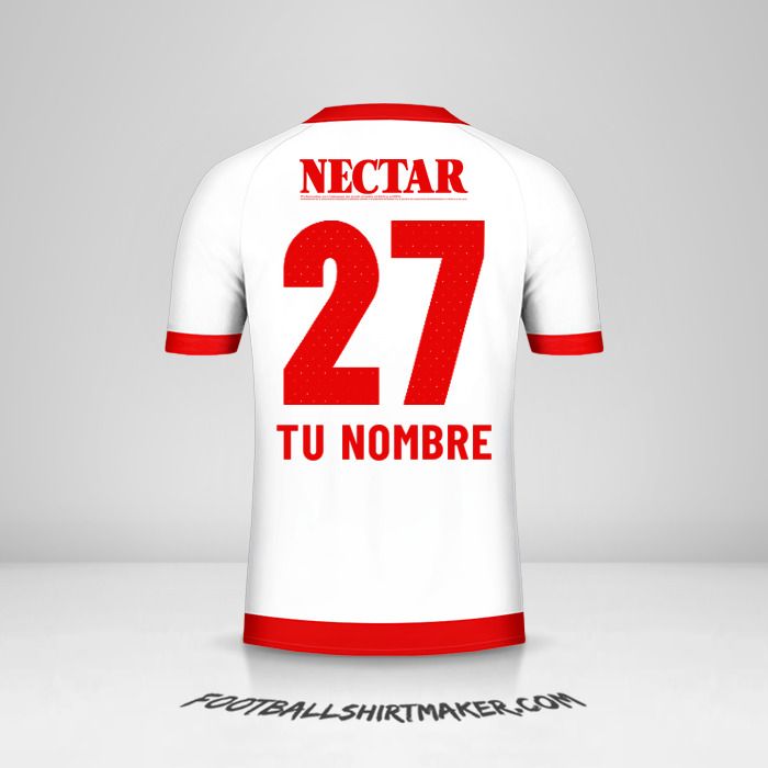 Camiseta Independiente Santa Fe 2019 II número 27 tu nombre