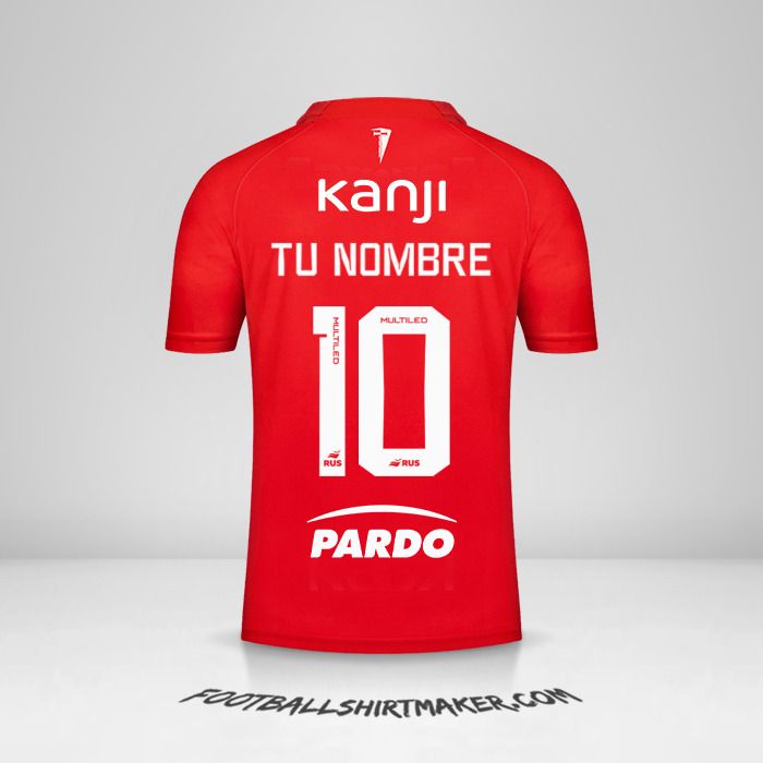 Camiseta Independiente 2023/2024 número 10 tu nombre