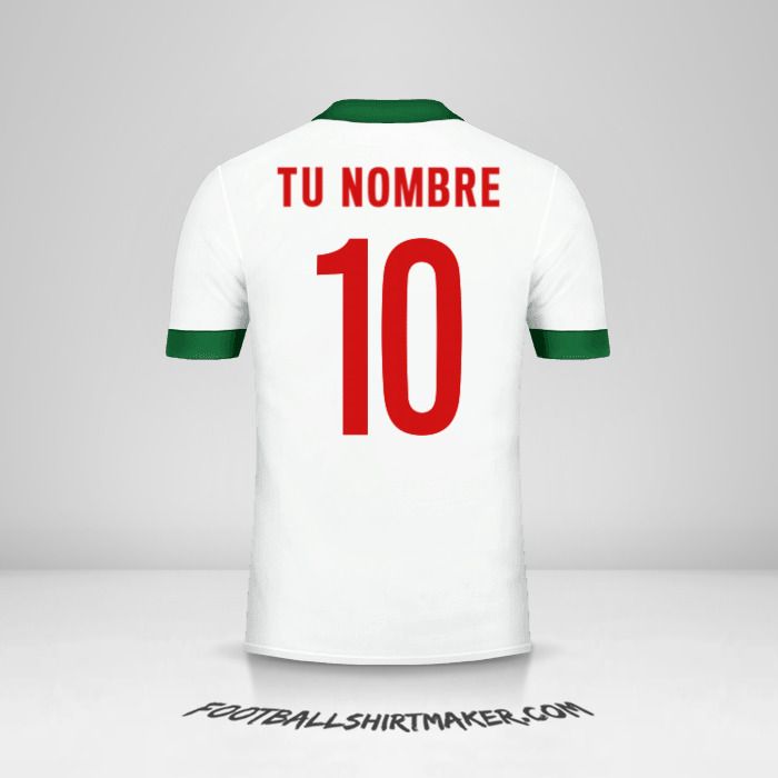 Camiseta Indonesia 2014/15 II número 10 tu nombre