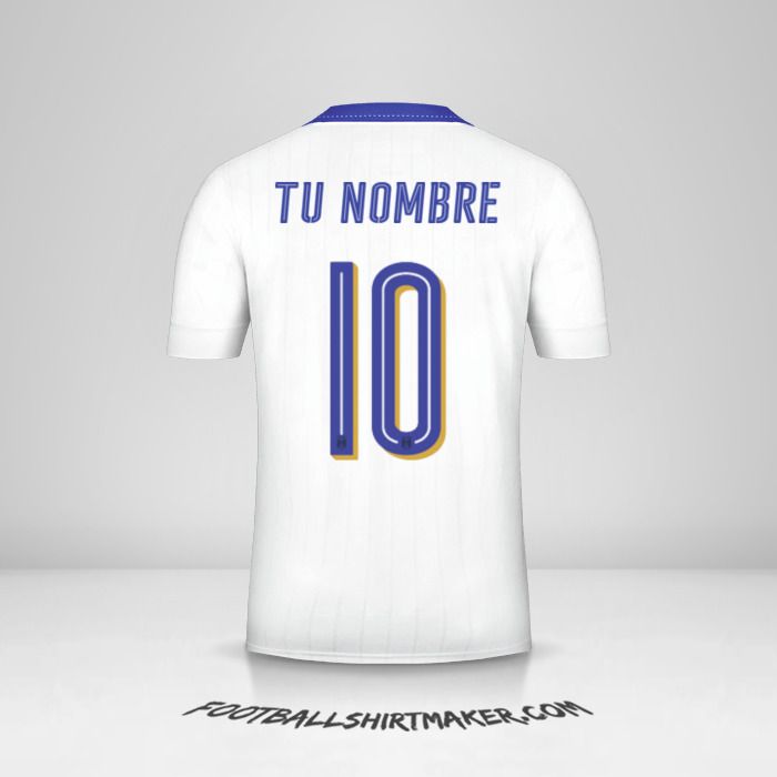 Camiseta Italia 2016 II número 10 tu nombre