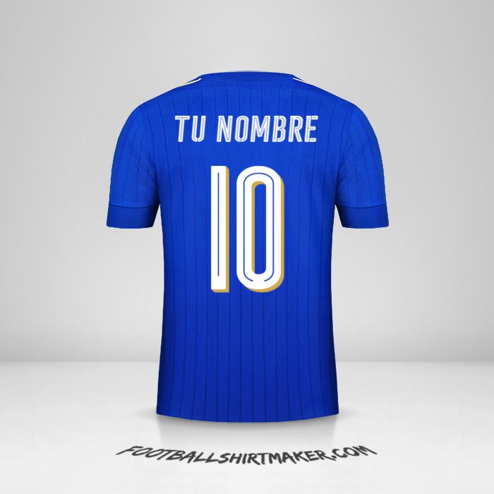 Camiseta Italia 2016 número 10 tu nombre