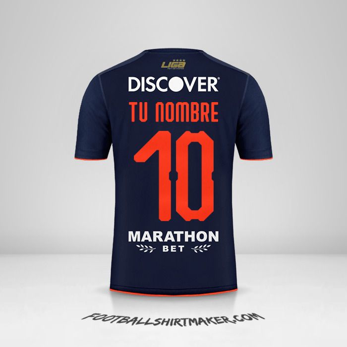 Camiseta Liga de Quito 2019 Copa número 10 tu nombre