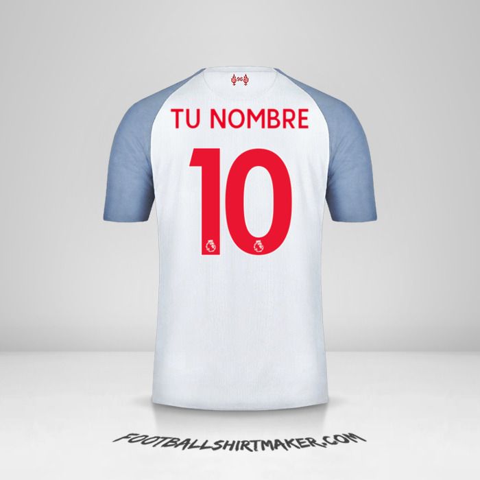 Camiseta Liverpool FC 2018/19 III número 10 tu nombre