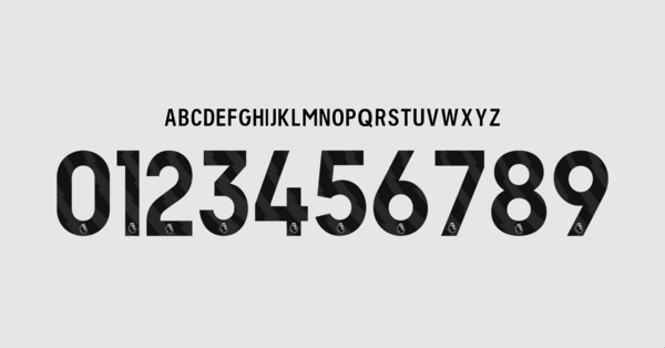 Tipografia Manchester United Camiseta 2025 2026 II Nombres Letras Numeros Dorsales Fuente Preview 02 4879