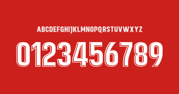 Tipografia Marruecos Camiseta Afcon 2019 Nombres Letras Numeros Dorsales Fuente Preview 00 3478