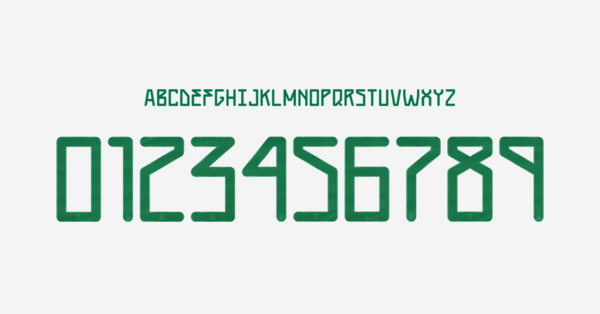 Tipografia Mexico Camiseta 2020 II Nombres Letras Numeros Dorsales Fuente Preview 00 3698
